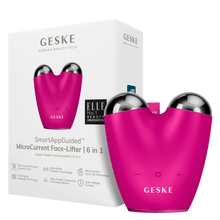 Load image into Gallery viewer, GESKE MicroCurrent Face Lifter 6 in 1 Magenta 15
