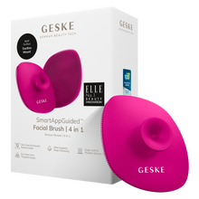 Load image into Gallery viewer, GESKE Facial Brush 4 in 1 Magenta 38