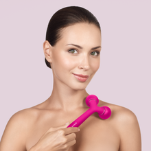 Load image into Gallery viewer, GESKE Sonic Facial & Body Roller 4 in 1 Magenta 41