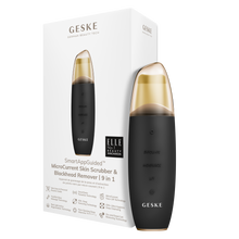 Load image into Gallery viewer, GESKE MicroCurrent Skin Scrubber Black Head Remover 9in1 Gray 44