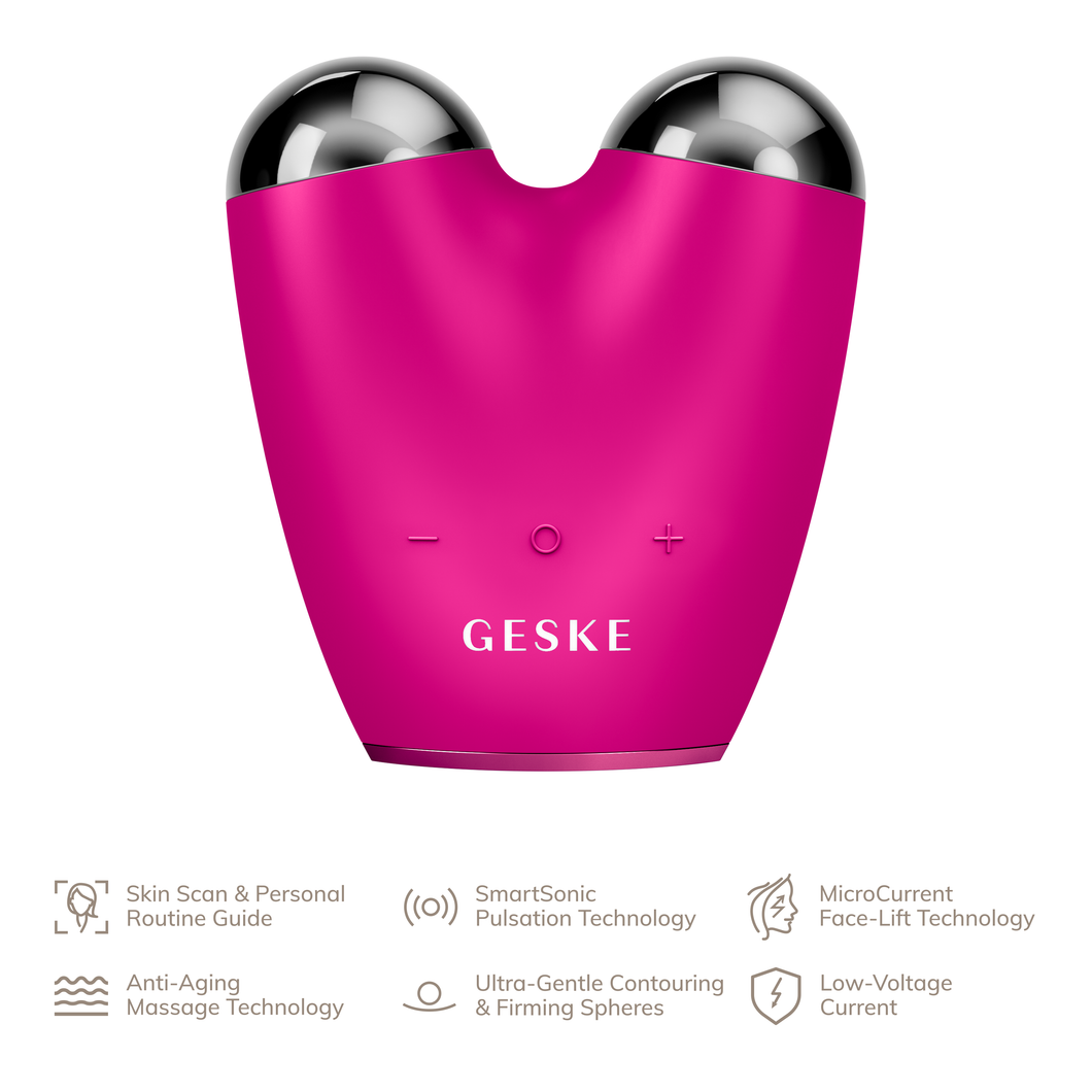 GESKE MicroCurrent Face Lifter 6 in 1 Magenta 15