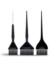 Load image into Gallery viewer, Family Pack Brush Set Black - 3 Pack
