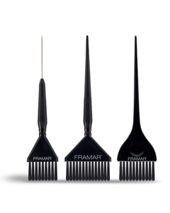 Family Pack Brush Set Black - 3 Pack