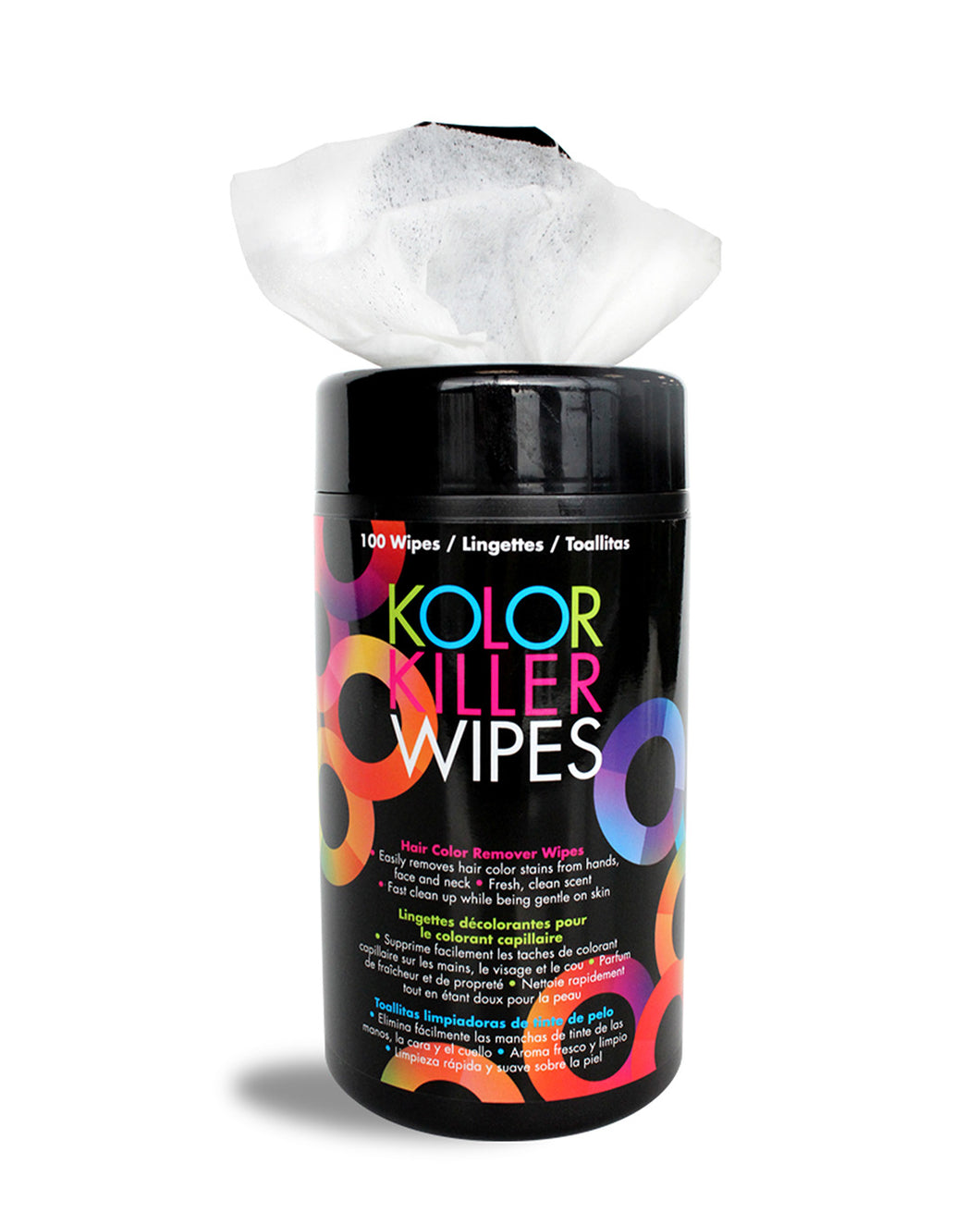 Kolor Killer Wipes - 100 Color Removers